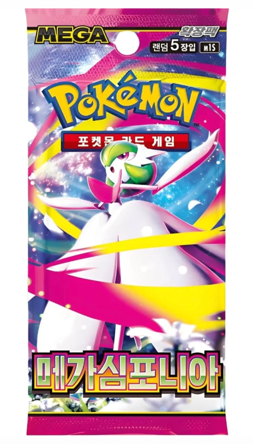 Pokémon TCG: Mega Symphonia [M1S] – Booster (Koreański)