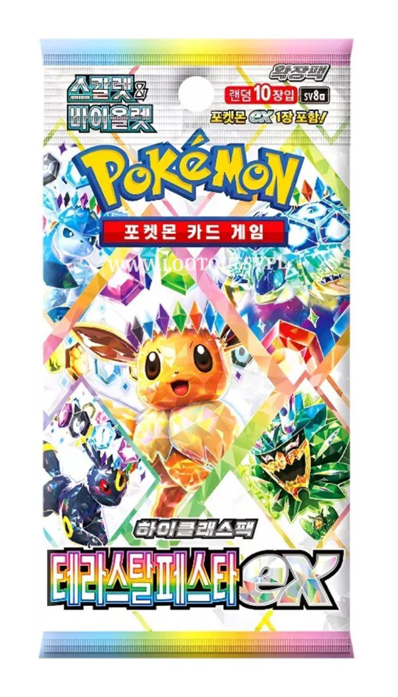 Pokémon TCG: Terastal Festival ex [SV8a] – Booster (Koreański)