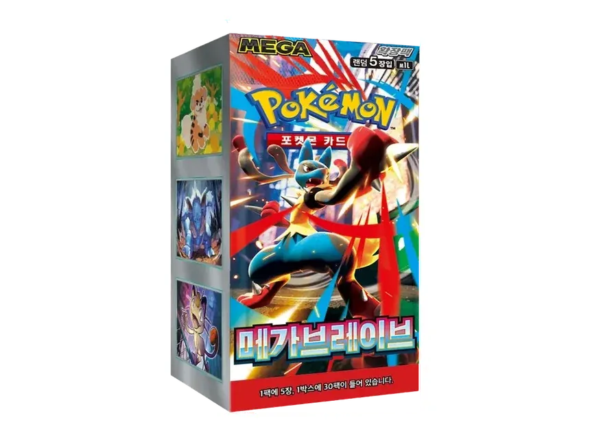 Pokémon TCG: Mega Brave [M1L] – Booster Box (Koreański)