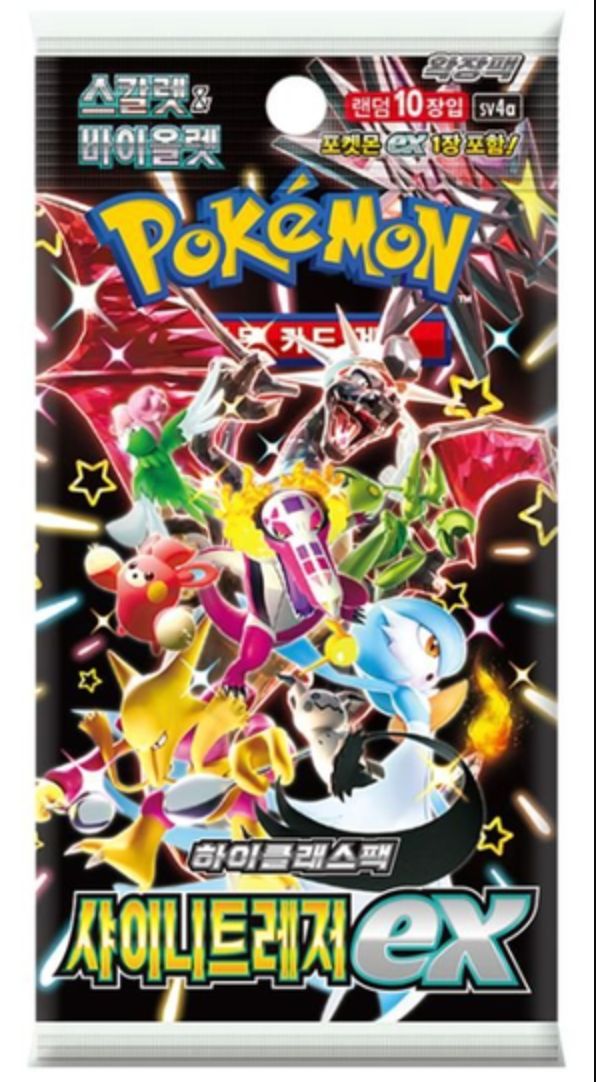Pokémon TCG: Shiny Treasure ex [SV4a] – Booster (Koreański)