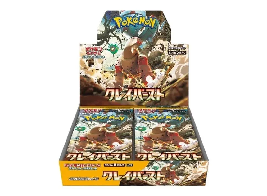 Pokémon TCG: Clay Burst [SV2D] – Booster Box (Japoński)