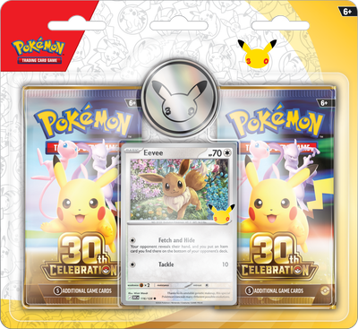 Pokémon TCG: 30th Celebration – 2-Pack Blister (Eevee)
