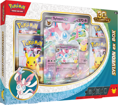 Pokémon TCG: 30th Celebration – ex Box – Sylveon ex