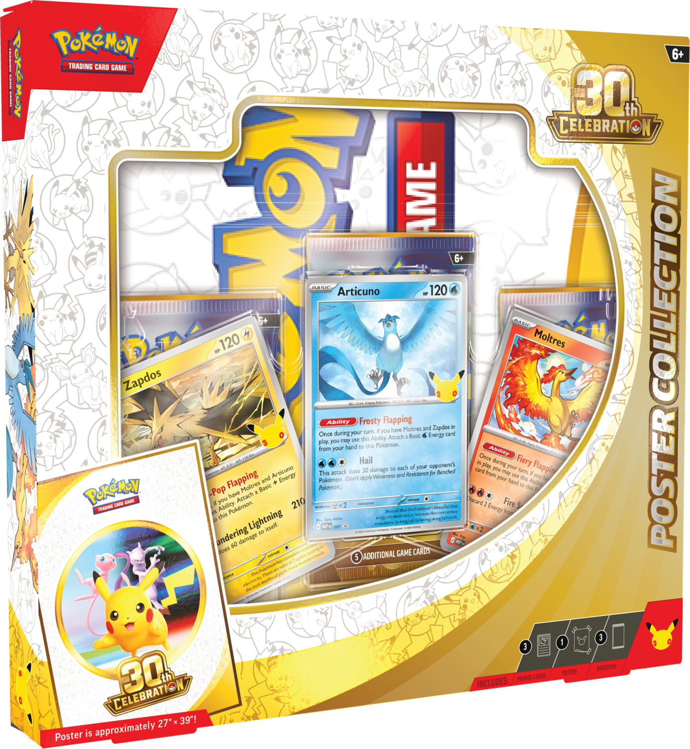 Pokémon TCG: 30th Celebration – Poster Collection