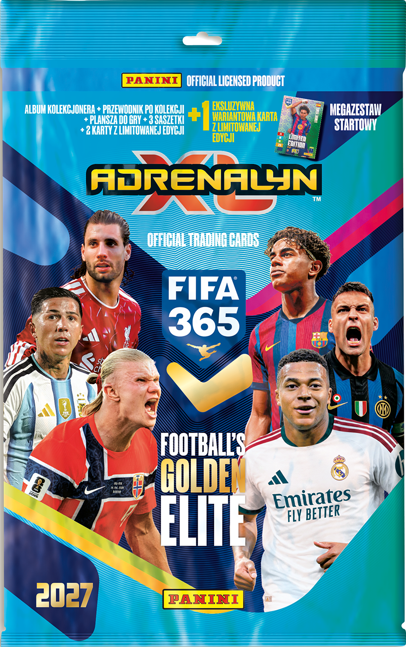Panini FIFA 365 Adrenalyn XL 2027 – Megazestaw Startowy