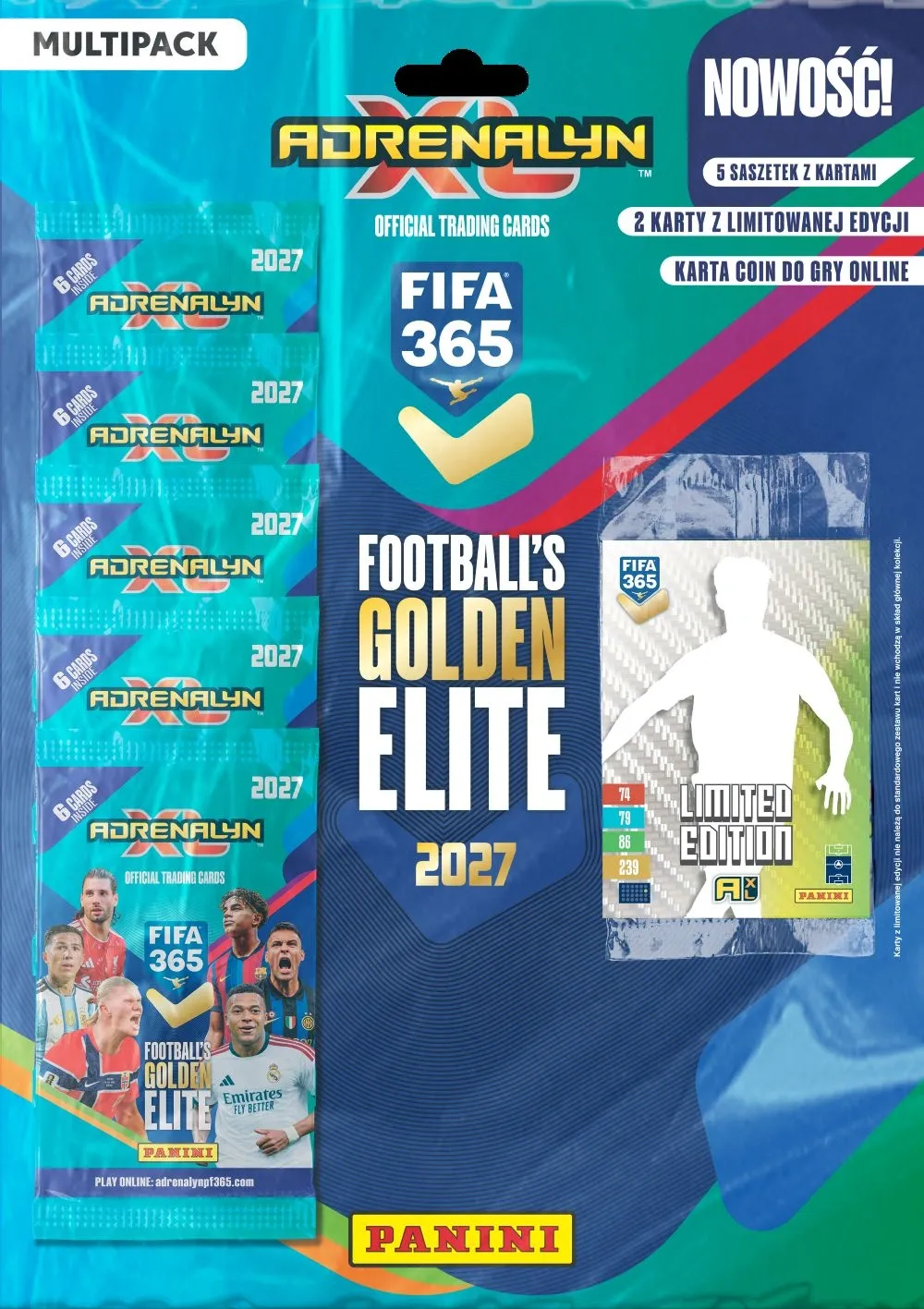 Panini FIFA 365 Adrenalyn XL 2027 – Multipack