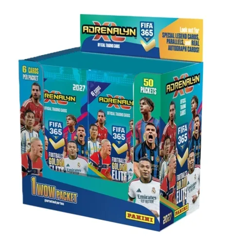 Panini FIFA 365 Adrenalyn XL 2027 – Booster Box (50 saszetek)