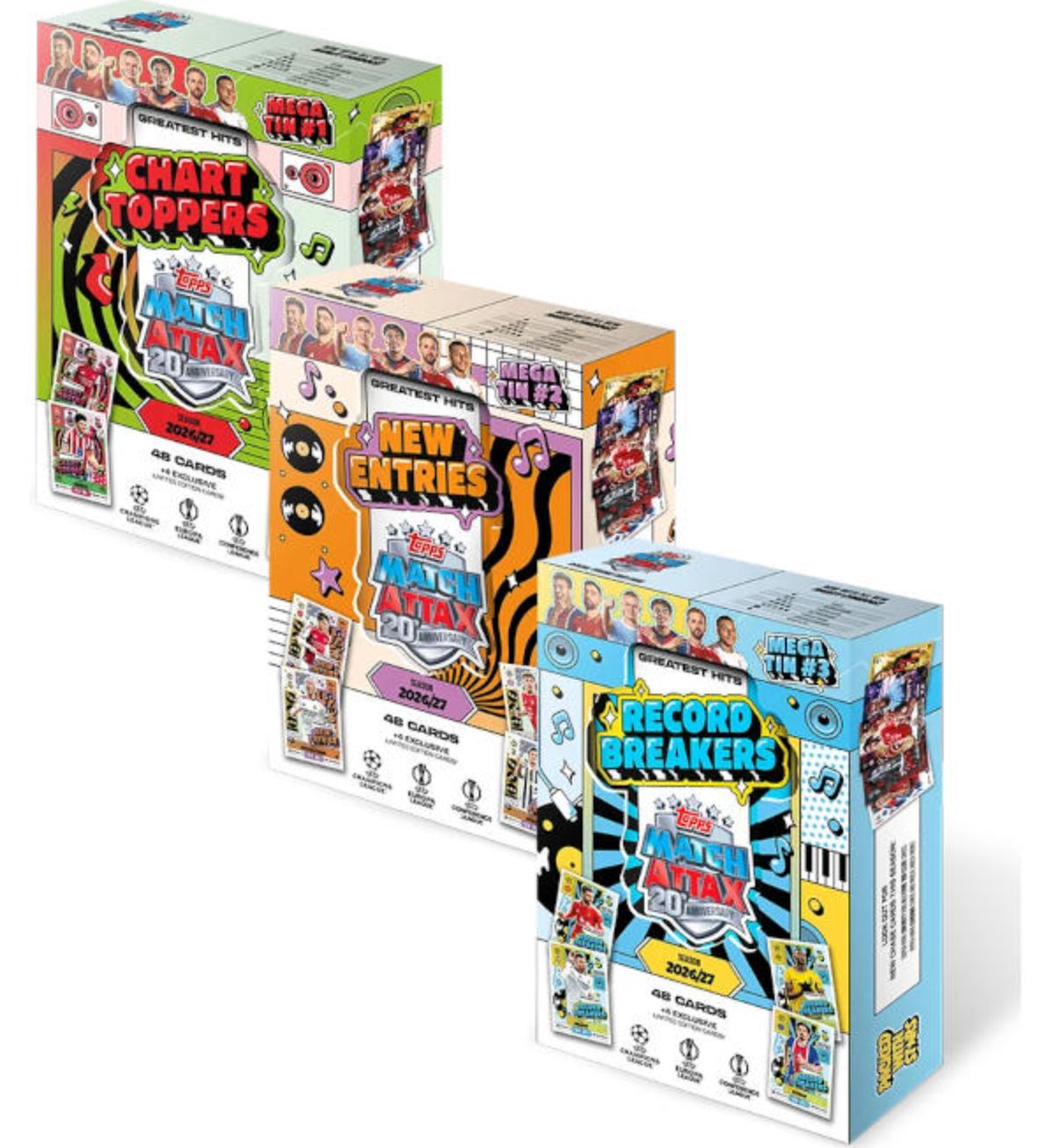 Topps Match Attax UCC 2026/27 – Mega Tin
