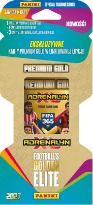 Panini FIFA 365 Adrenalyn XL 2027 – Blister Premium Gold