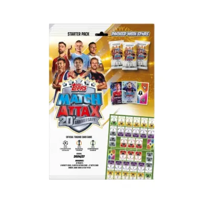 Topps Match Attax UEFA Club Competitions 2026/27 – Starter Pack