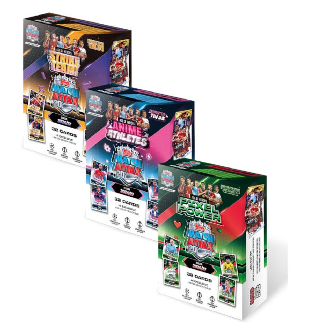 Topps Match Attax UEFA Club Competitions 2026/27 – Booster Tin
