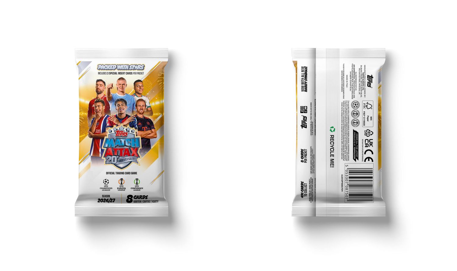 Topps Match Attax UCC 2026/27 – Booster