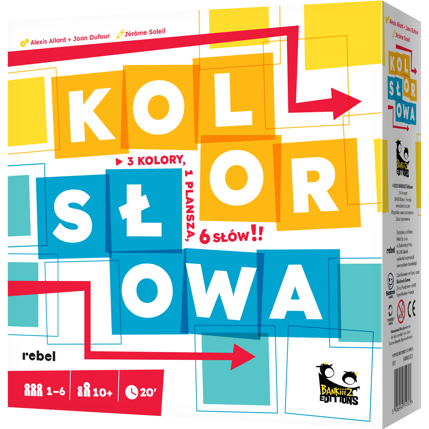 Kolor słowa – gra słowna