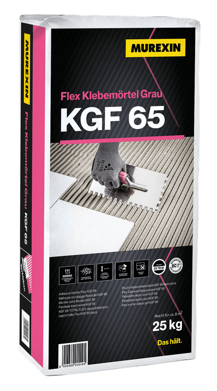 FLEX KLEBEMÖRTEL GRAU KGF 65