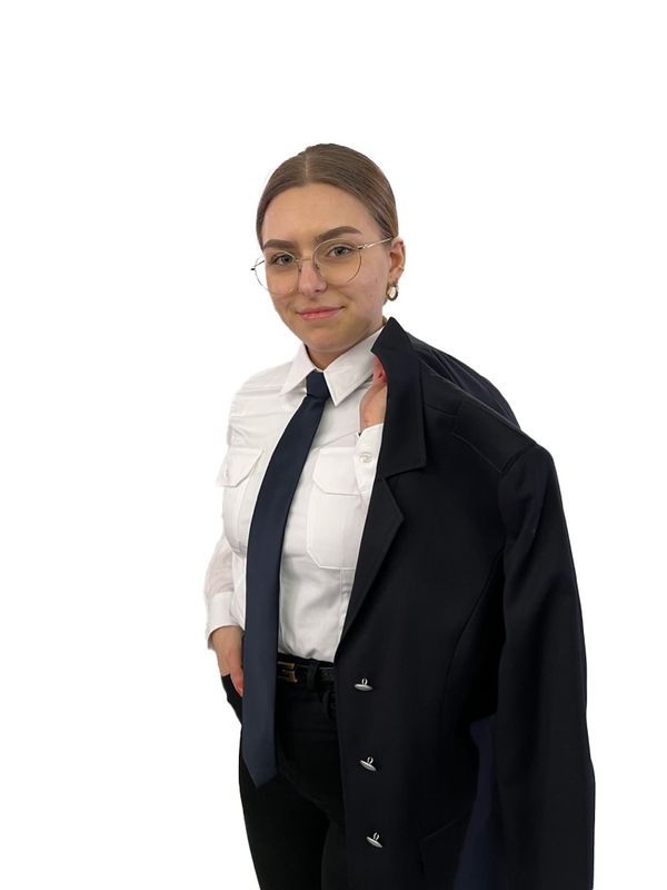 Dienst Bluse Damen Langarm 4000