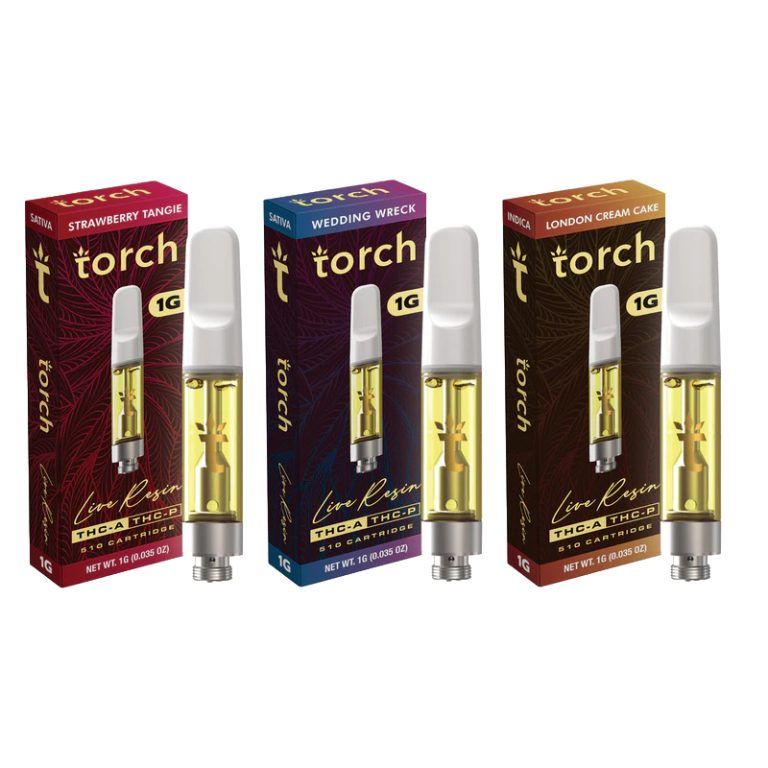TORCH LIVE RESIN THC-A + THC-P 1G CARTRIDGE