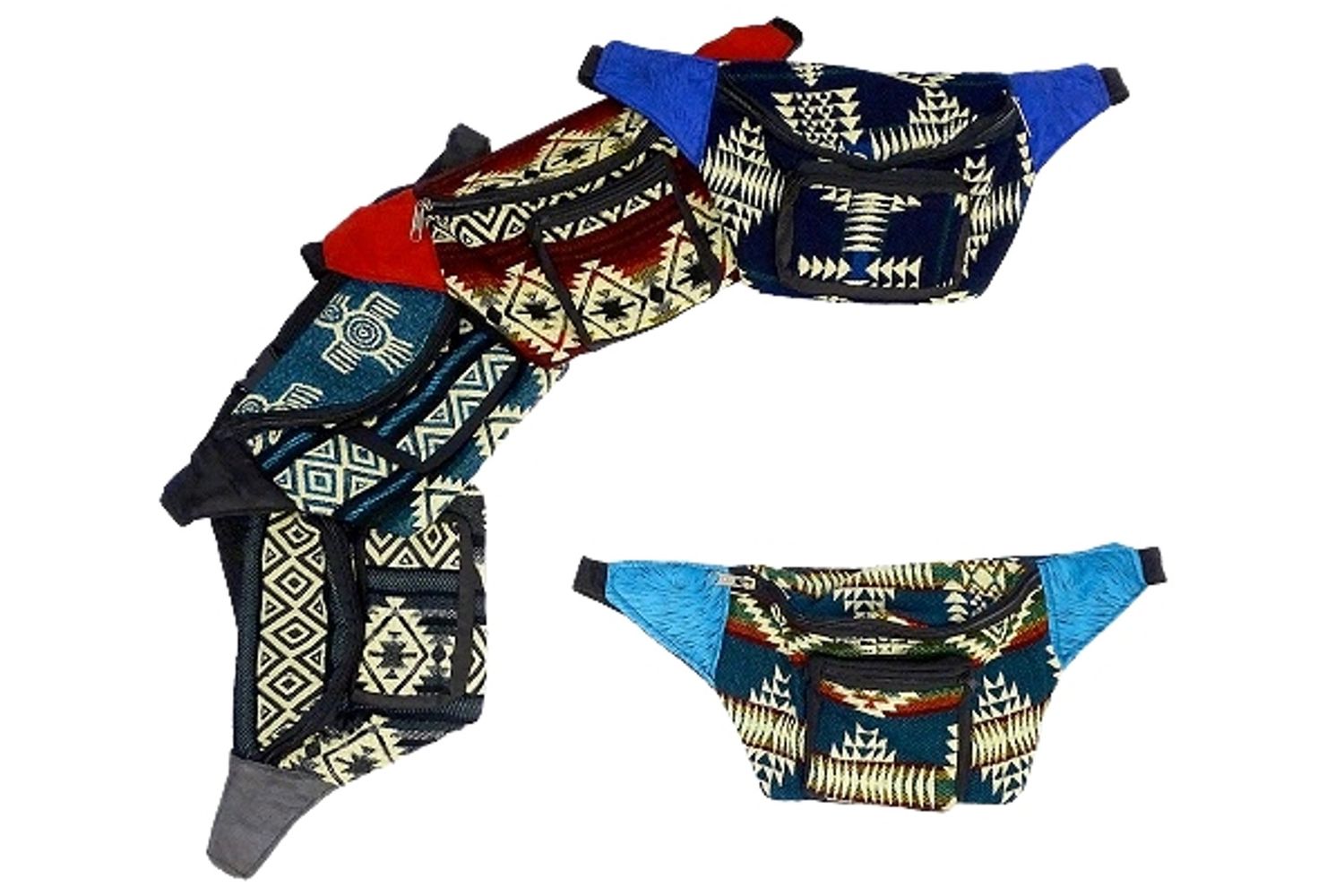 Ecuadorian Style packs 2 zippers