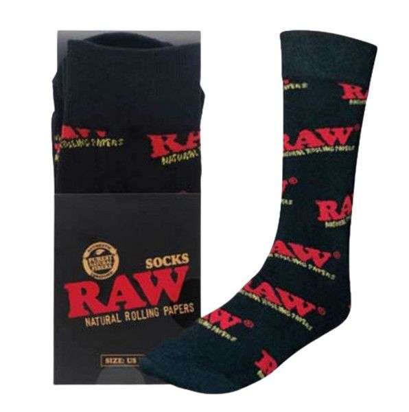 Raw Socks - Black 1 CT