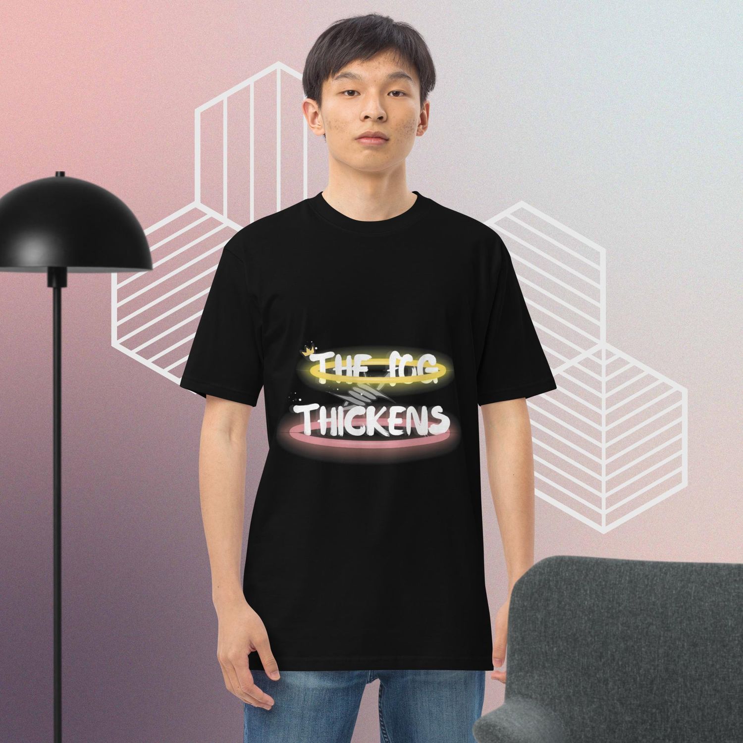 Regalfog Men’s premium heavyweight tee