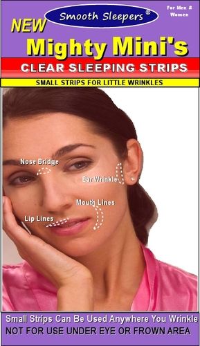 MIGHTY MINI Smooth Sleepers - Place Over Small  Wrinkles on the Face and Around the Ears, Mouth and Nose 60 PIECES