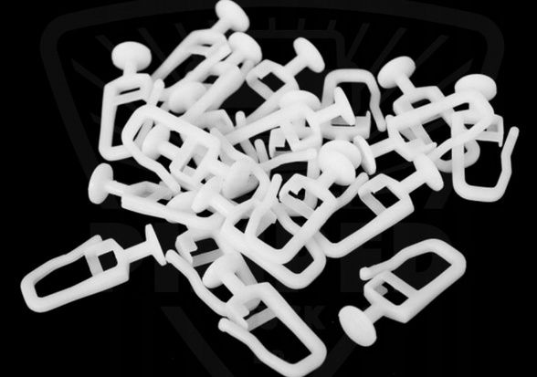 Haczyki do zasłon TiR Scania do 2017 r seria R i G 50szt.