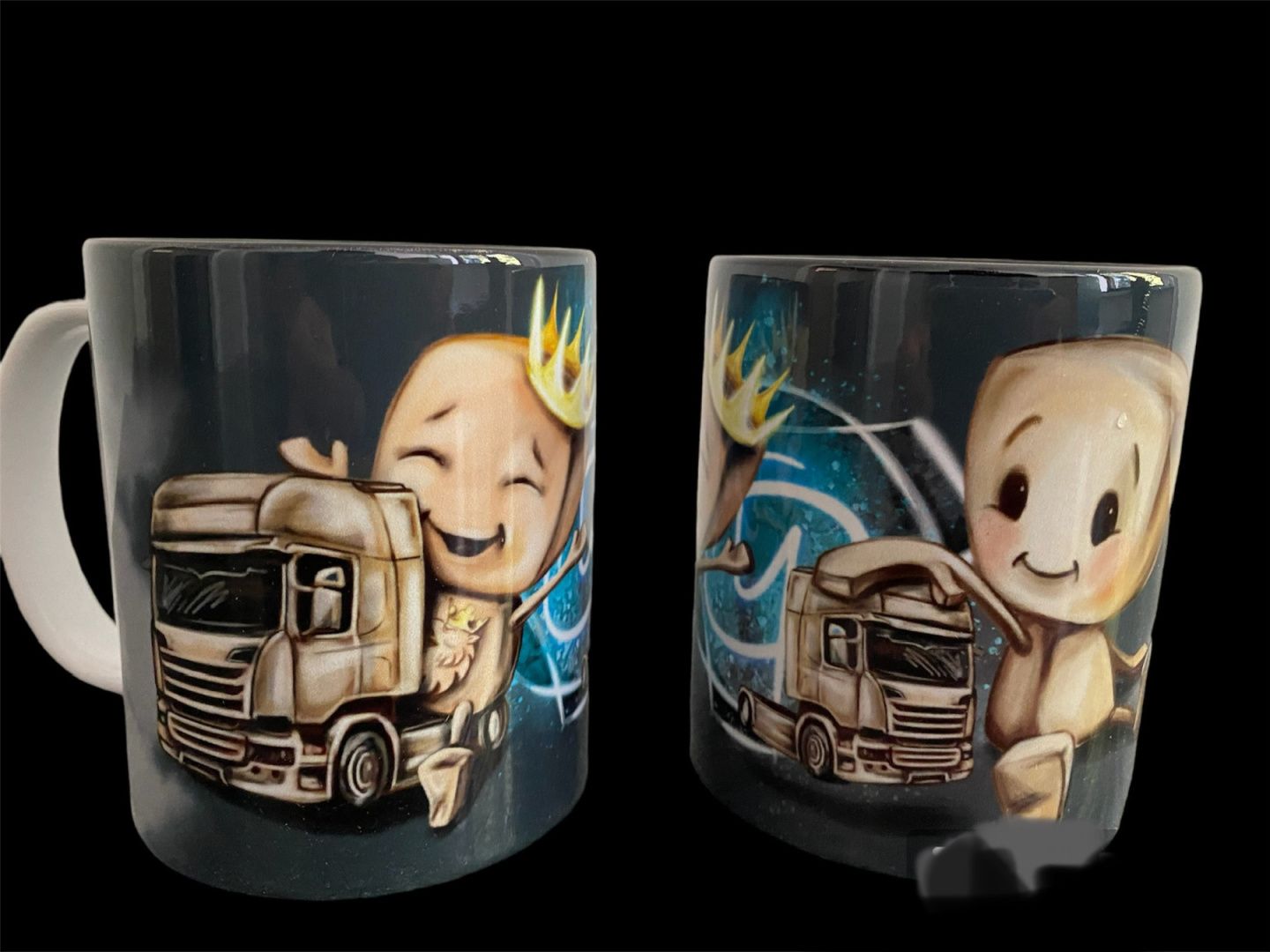Kubek Scania Drewniak Kolorowy 2