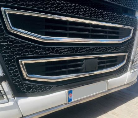 Listwy ozdobne na grill tłoczone Volvo FH4 / 2013+