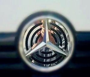 Nakładki nierdzewne na przód INOX Mercedes MP4 MP5