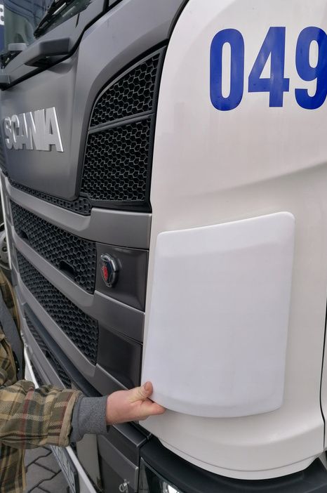 Poliki, płetwy, owiewki Scania R od 2018 r