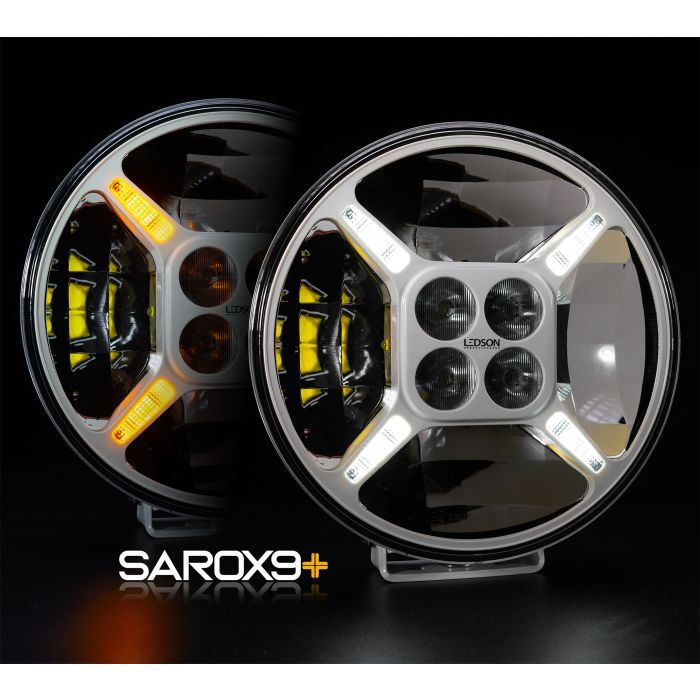 Sarox9+ światło pomocnicze LED w kolorze kości słoniowej 120W