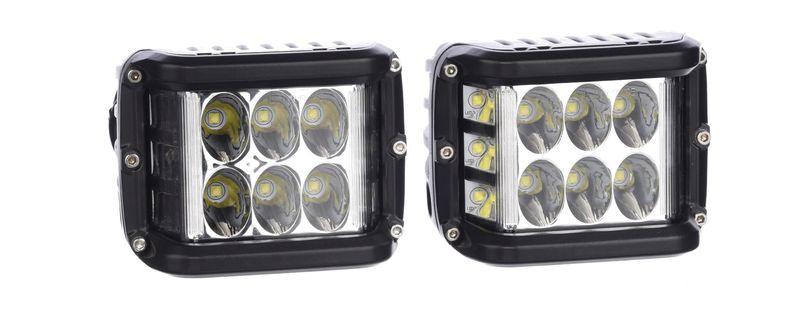 SHARK LED HOMOLOGACJA E9, 2 SZTUKI 45W