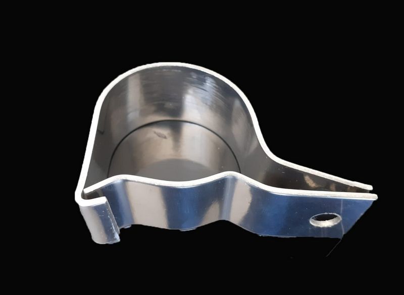 Uchwyt obejma nierdzewny na rure fi 60mm INOX Autcars