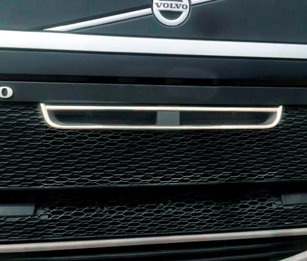 Volvo FH4 2013+ nakładki na przód grilla tłoczone Inox
