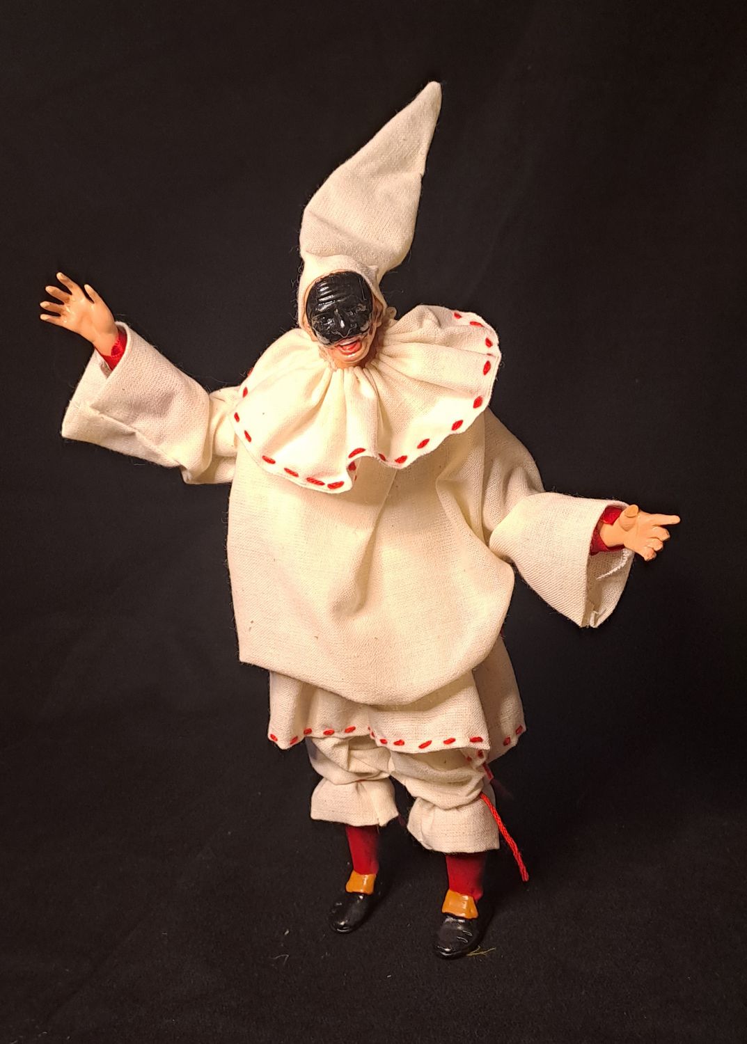 Pulcinella statuetta                20 cm