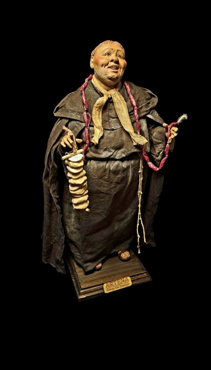 Il Munaciello - Statuetta Pastore del buon auspicio 35 cm