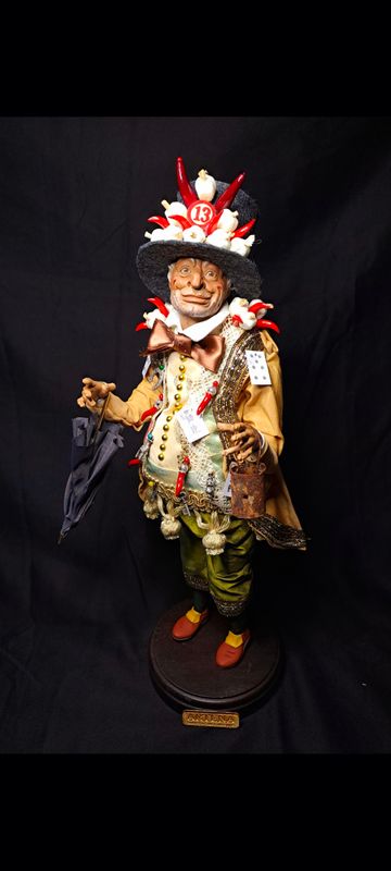 Sciò Sciò Gobbo portafortuna statuetta 35 cm
