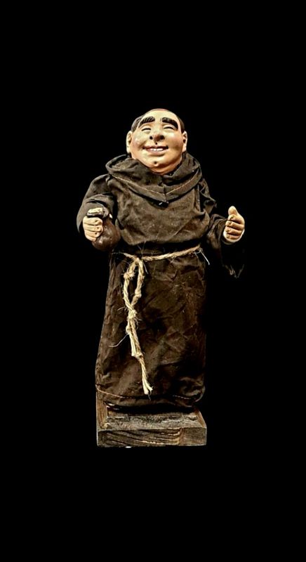 Statuetta Munaciello in terracotta 10 cm