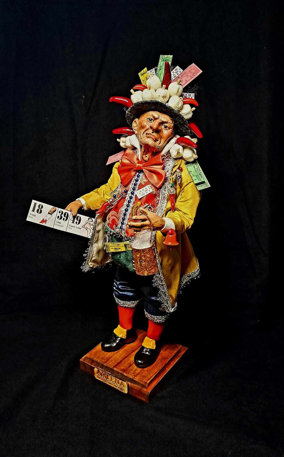 Sciò Sciò Ciucciuè, Gobbo portafortuna statuetta 30 cm