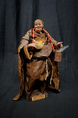 The Munaciello - Auspicious Shepherd Statuette 25 cm