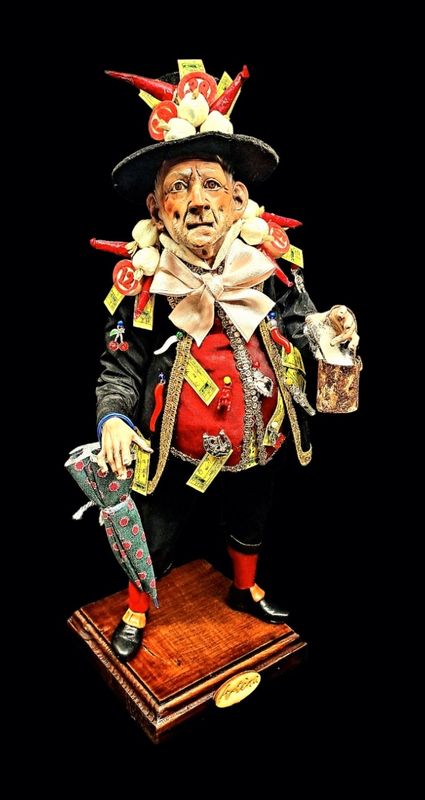 Sciò Sciò Gobbo statuetta pastore 35 cm