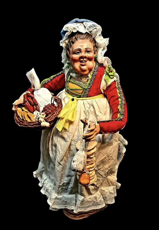La Bella &#39;Mbriana statuetta pastore da 32 cm