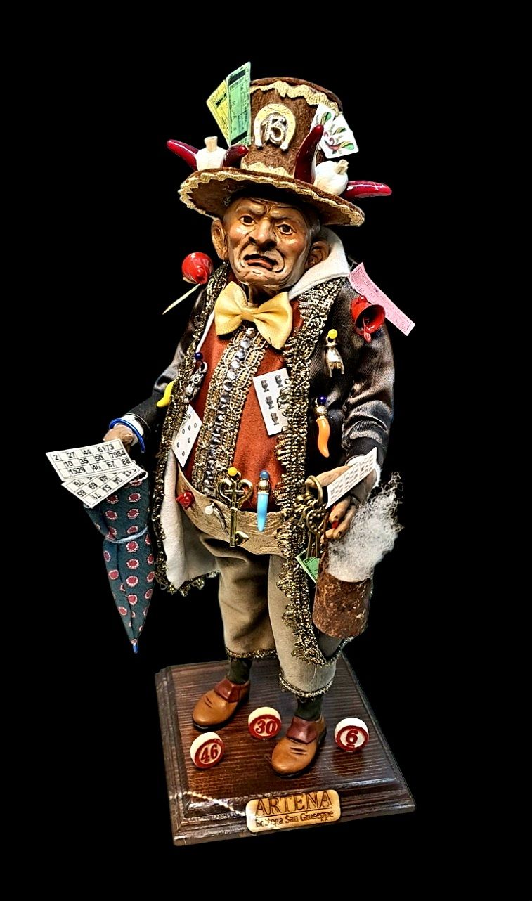 Sciò Sciò Ciucciuè, Gobbo portafortuna statuetta 30 cm