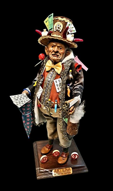 Sciò Sciò Ciucciuè, Gobbo portafortuna statuetta 30 cm