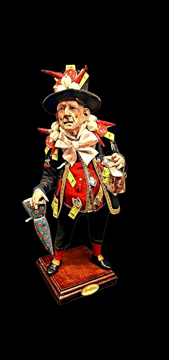 Sciò Sciò Gobbo statuetta pastore 35 cm