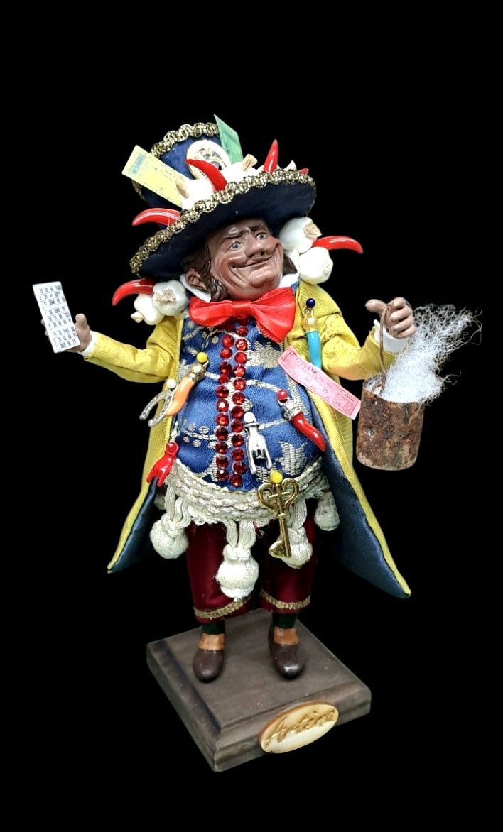 Sciò Sciò Gobbo portafortuna statuetta 25 cm
