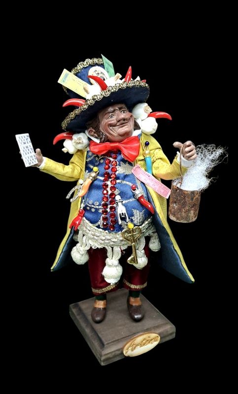 Sciò Sciò Gobbo portafortuna statuetta 25 cm