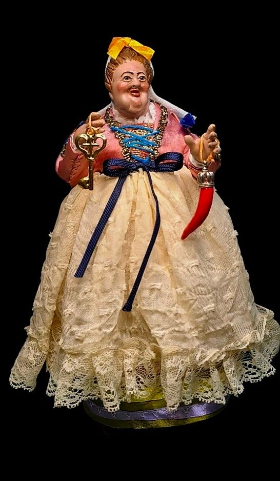 La Bella &#39;Mbriana statuetta in terracotta 22 cm
