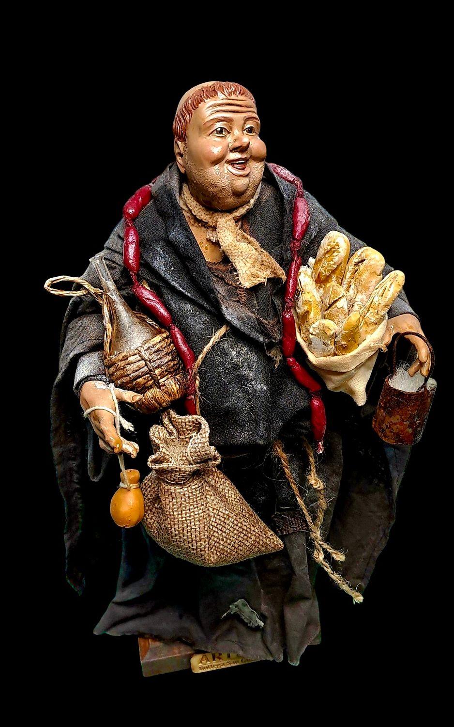 Il Munaciello - Statuetta Pastore monaco  30 cm