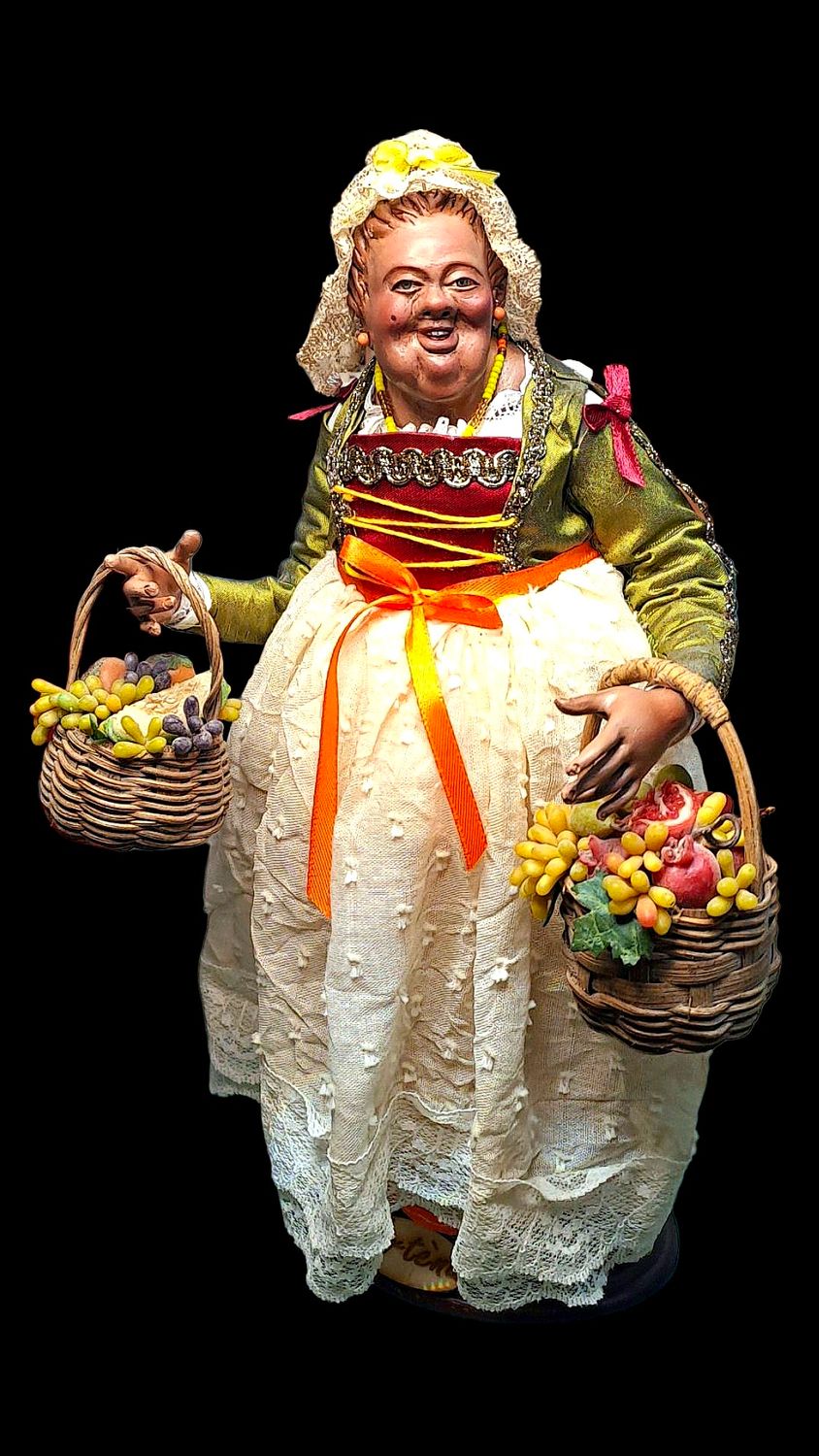 La Bella &#39;Mbriana statuetta in terracotta 32 cm