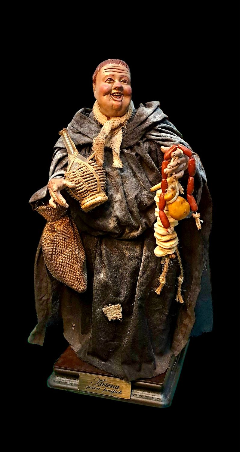 The Munaciello - Auspicious Shepherd Statuette 25 cm